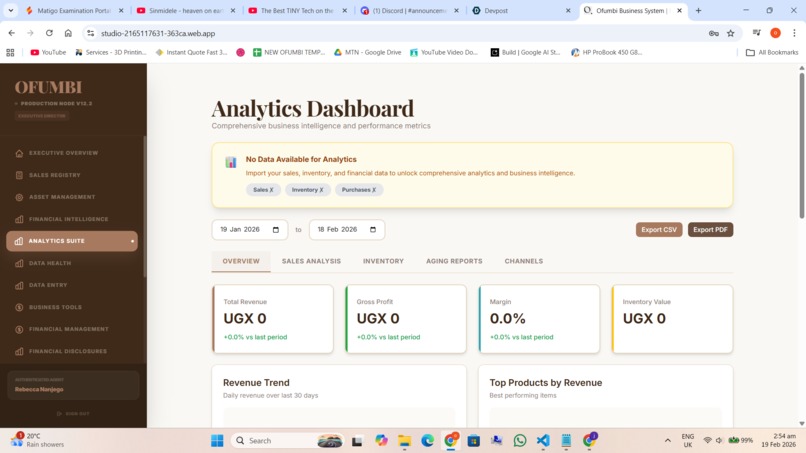 Ofumbi Business System – screenshot 6