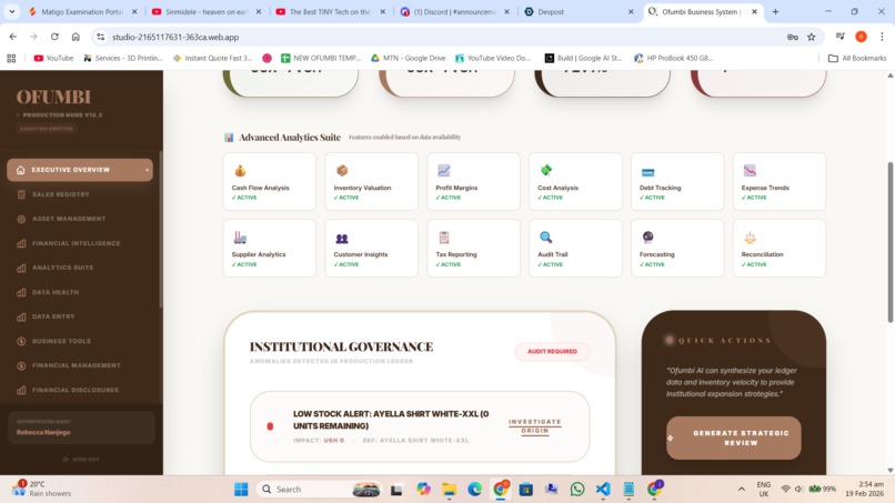 Ofumbi Business System – screenshot 8