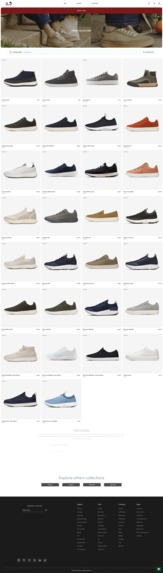 footwear commerce – screenshot 1