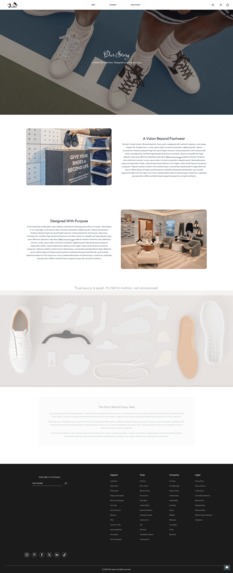 footwear commerce – screenshot 2