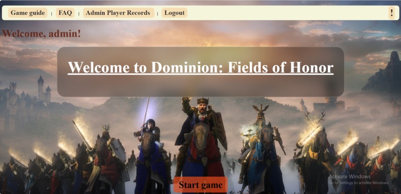 Dominion: Fields of honor – screenshot 3