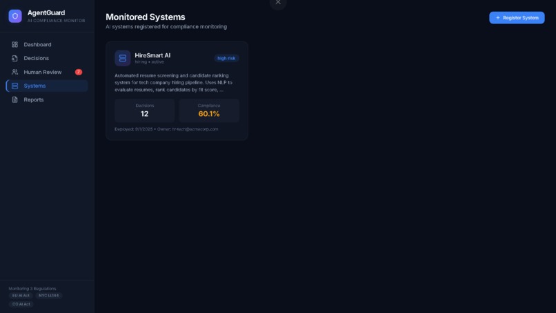 AgentGuard – screenshot 2