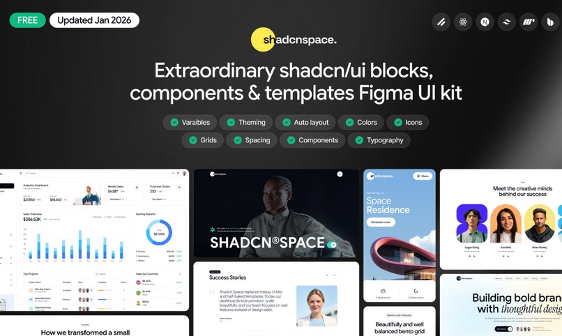 Shadcn Space – screenshot 4