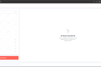 Resume Generator