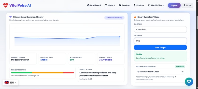 VitalPulse AI — Cardiovascular Intellige – screenshot 2