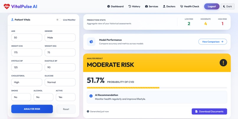VitalPulse AI — Cardiovascular Intellige – screenshot 4