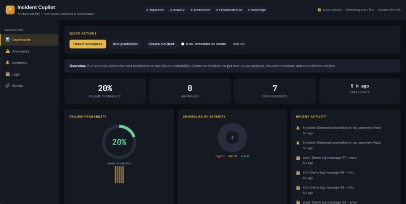 Incident Copilot – screenshot 1