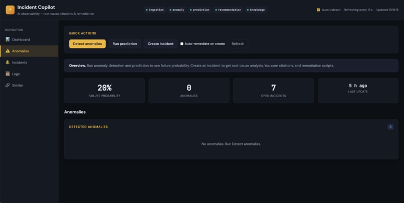 Incident Copilot – screenshot 3