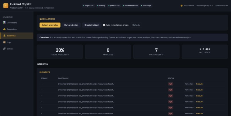 Incident Copilot – screenshot 4