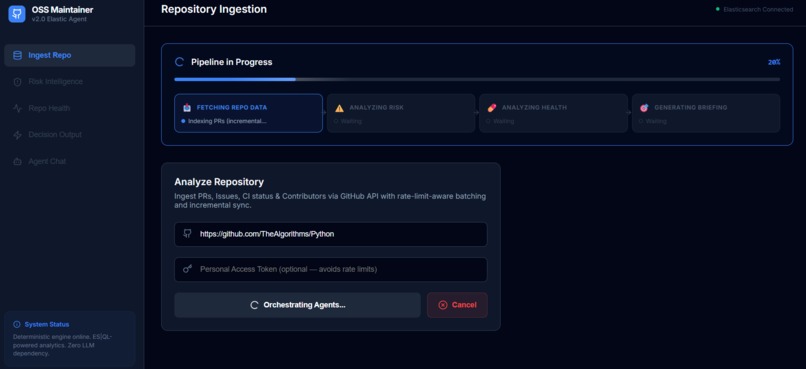 OSS Maintainer Elastic – screenshot 1