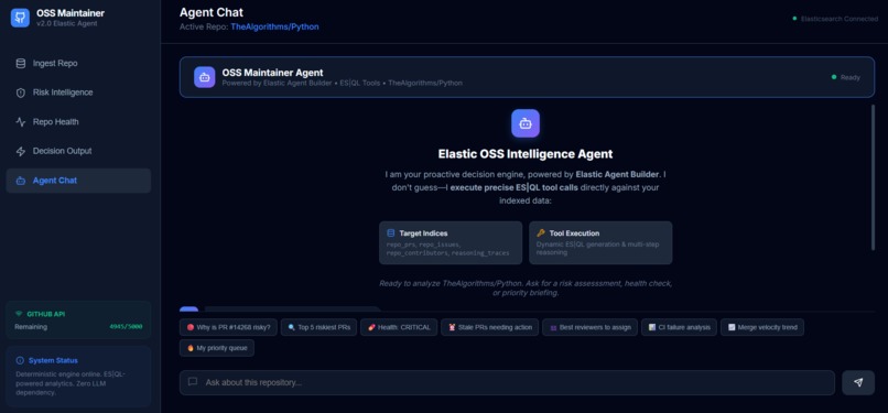 OSS Maintainer Elastic – screenshot 2