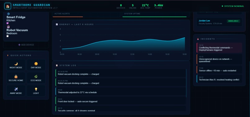  SmartHome Guardian – screenshot 1