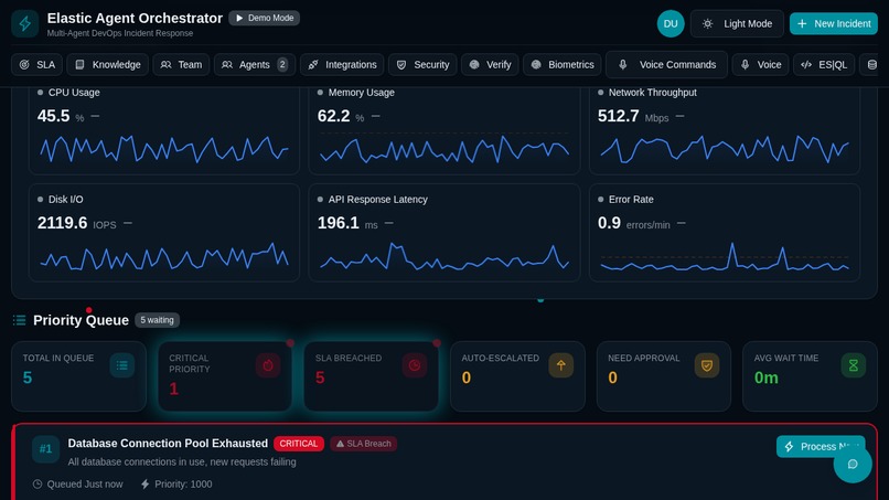 E-Agent Orchestrator - AI Powered Incident Response – screenshot 1