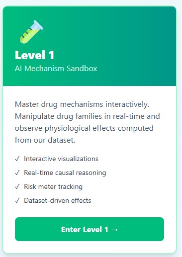 Glucologic – AI-Powered T2DM Learning Simulator – screenshot 1