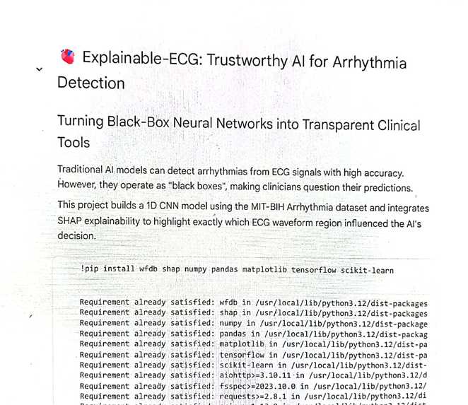 Explainable-ECG: Trustworthy AI for Arrhythmia Detection – screenshot 3