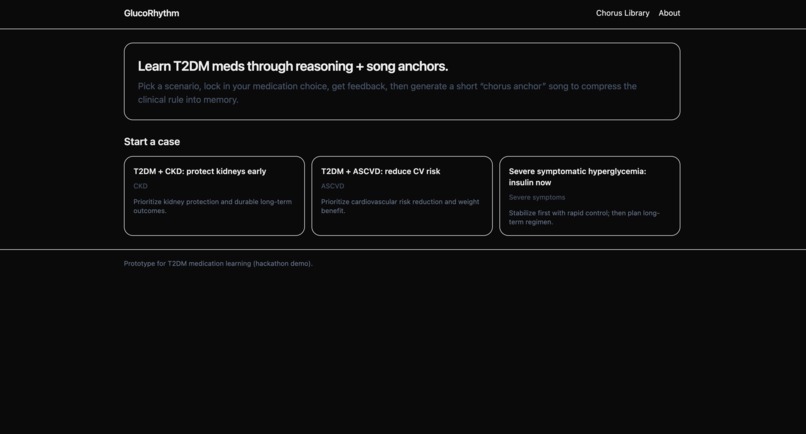 Glucorhythm – screenshot 1