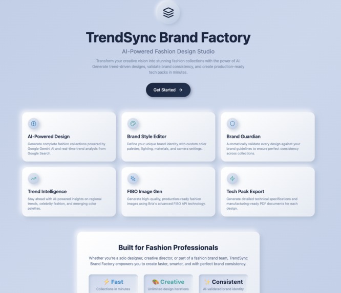 TrendSync Brand Factory – screenshot 1