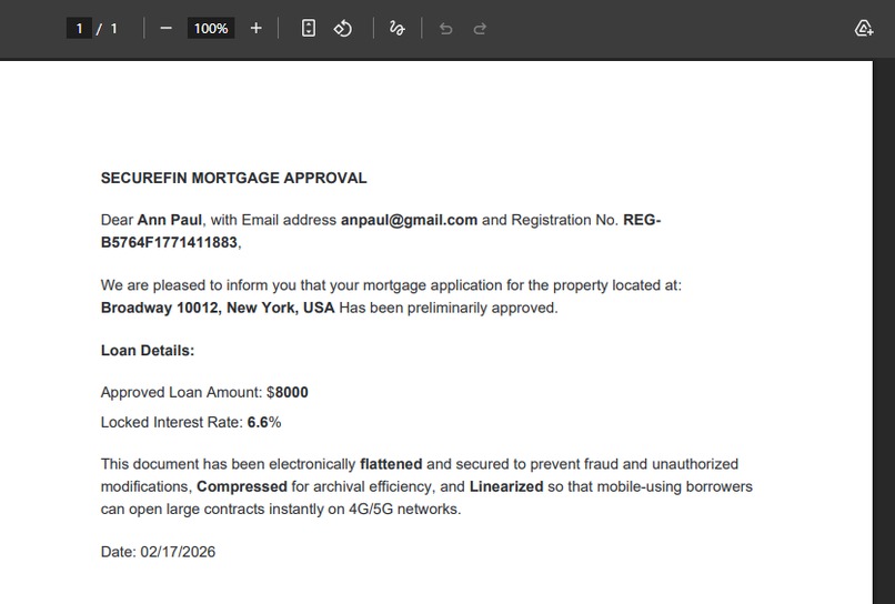 Securefin DocuGen – screenshot 5