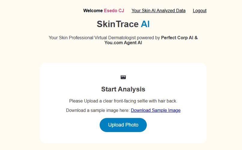 SkinTrace AI – screenshot 1