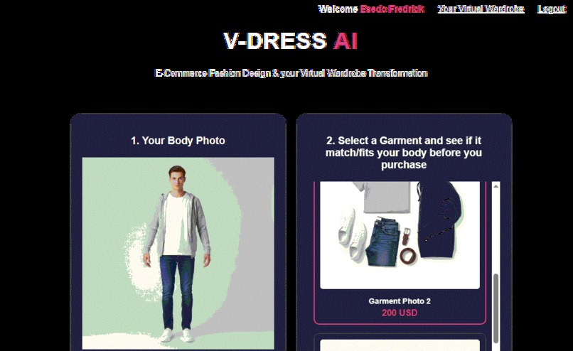 Virtual Dressing AI  – screenshot 1