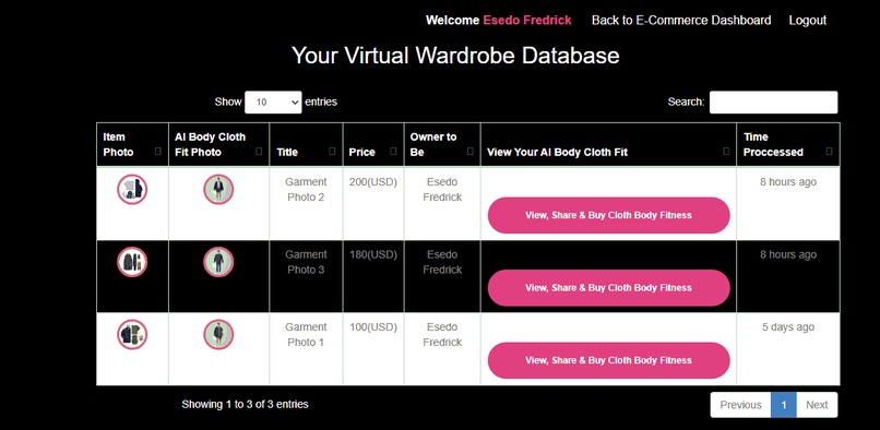 Virtual Dressing AI  – screenshot 2