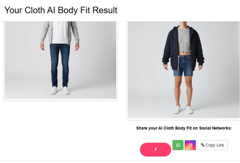 Virtual Dressing AI  – screenshot 4