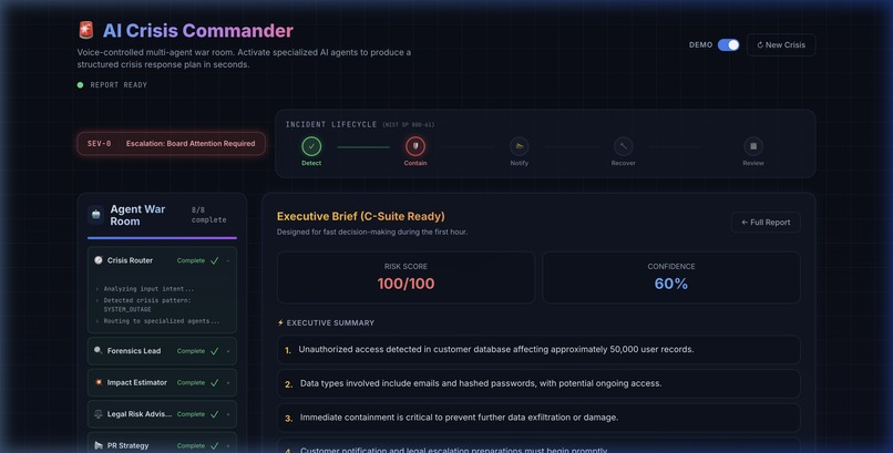 AI Crisis Commander – screenshot 2