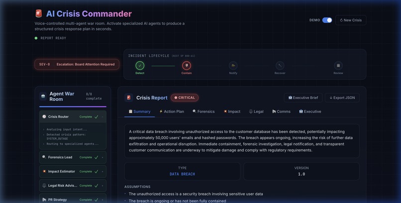 AI Crisis Commander – screenshot 3