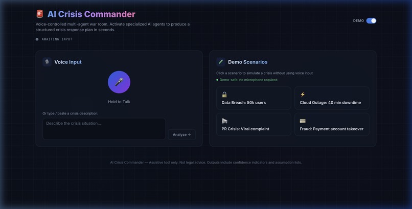 AI Crisis Commander – screenshot 5