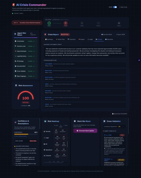 AI Crisis Commander – screenshot 6