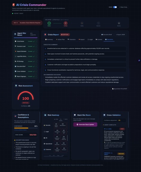 AI Crisis Commander – screenshot 12