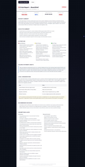 AI Crisis Commander – screenshot 15