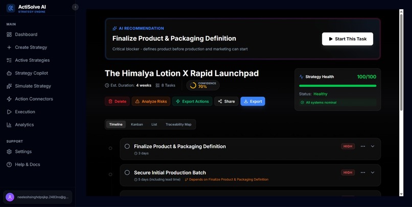 ActiSolve AI – screenshot 3