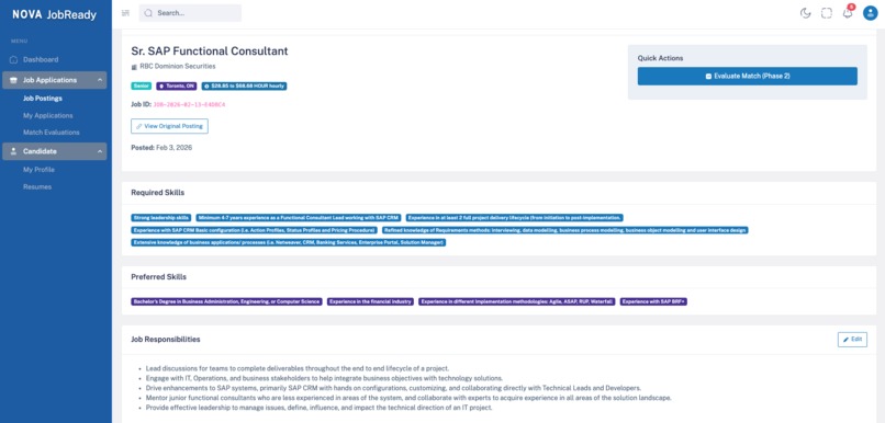 Nova JobReady – screenshot 7