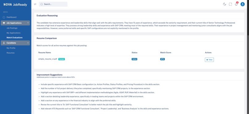 Nova JobReady – screenshot 6