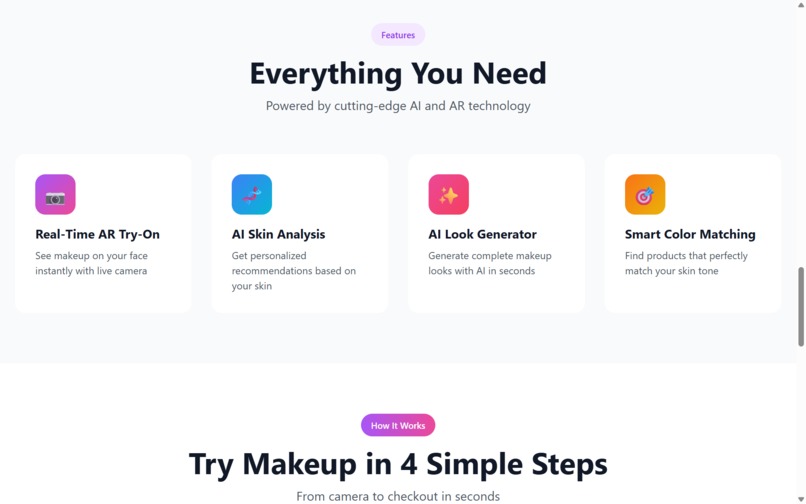 AI Beauty Assistant - Real-Time AR Makeup Try-On – screenshot 9