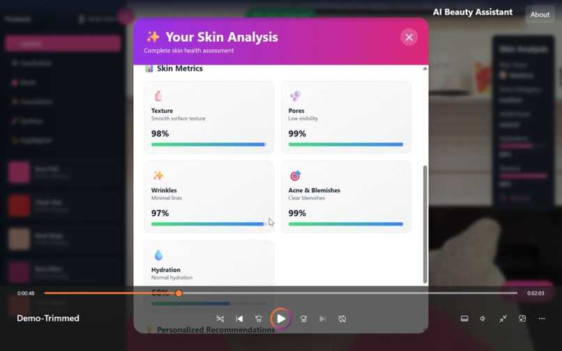 AI Beauty Assistant - Real-Time AR Makeup Try-On – screenshot 4
