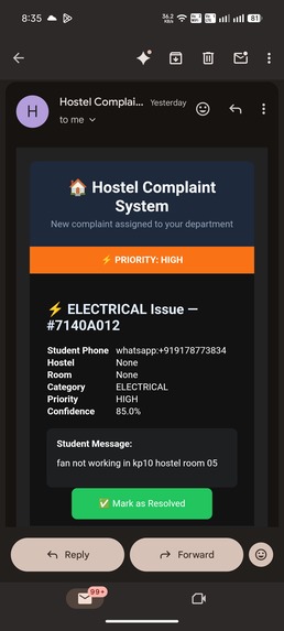 Smart Complaint management system – screenshot 5