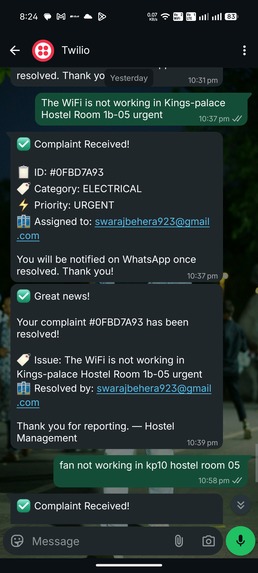 Smart Complaint management system – screenshot 7