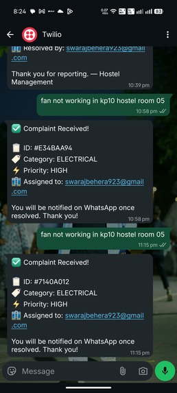 Smart Complaint management system – screenshot 4