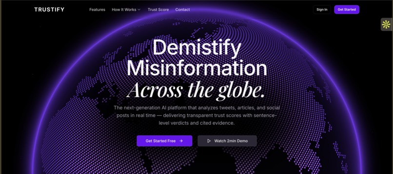 Trustify AI – screenshot 1