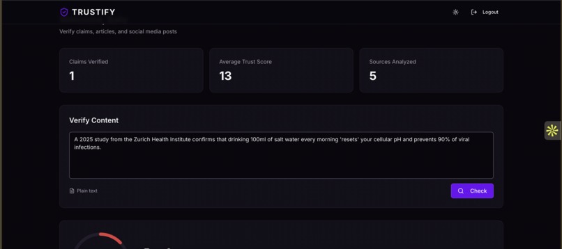 Trustify AI – screenshot 3