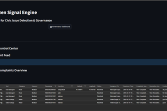AI Citizen Signal Engine