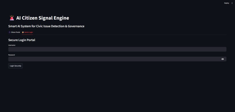 AI Citizen Signal Engine – screenshot 2