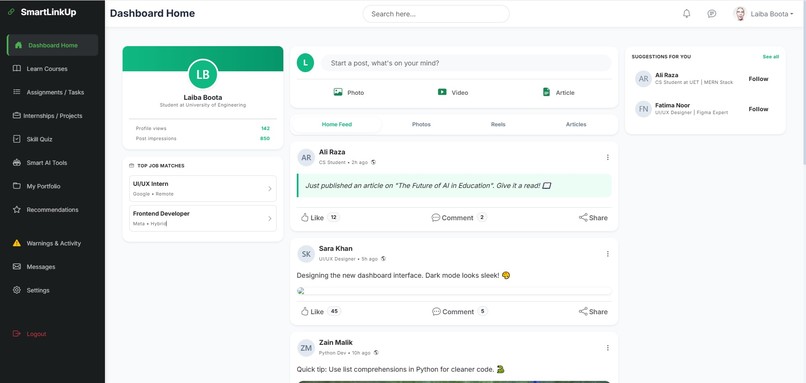 SmartLinkUp – AI Powered Networking Platform – screenshot 5