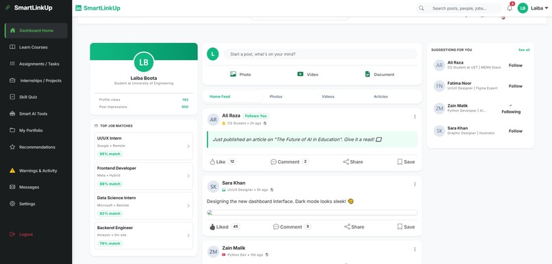 SmartLinkUp – AI Powered Networking Platform – screenshot 6