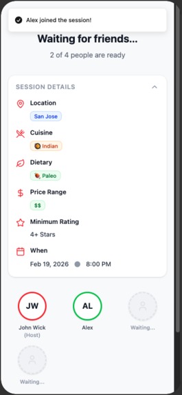 Group Table – screenshot 2