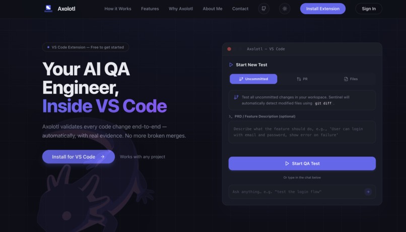 Axolotl – screenshot 1
