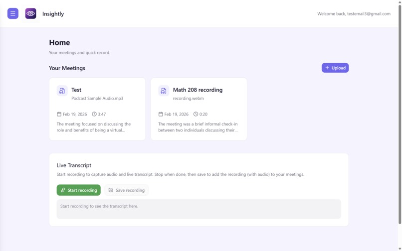 Insightly – screenshot 2
