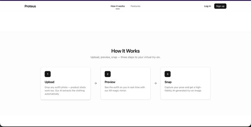 Proteus Virtual Try-On: See the Fit Before You Buy – screenshot 5
